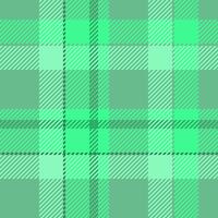 Subtle mint green plaid pattern. Perfect for textile design, website backgrounds, or packaging. Evokes freshness, serenity, and a touch of rustic charm. vector