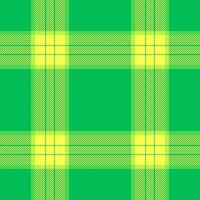 Free textile background , spanish fabric tartan texture. Hipster check plaid pattern seamless in green and lime colors. vector