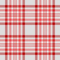 Calm background plaid seamless, folk tartan check. Oriental textile texture pattern fabric in red and gainsboro colors. vector