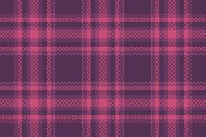 Elegant pink and purple plaid pattern. Perfect for textile design, fashion, apparel, or website backgrounds. This subtle yet stylish texture evokes feelings of warmth and sophistication. vector