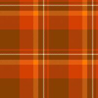 Underwear check tartan, creative pattern seamless plaid. Many textile background fabric texture in orange and bright colors. vector