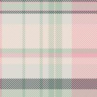 Geometry plaid seamless tartan, loft background pattern texture. Party fabric textile check in light and white colors. vector
