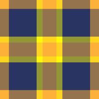 Attire background plaid pattern, scratch check seamless textile. Styled texture tartan fabric in orange and lime colors. vector