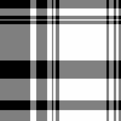 Stylish black, white, and gray plaid pattern. Perfect for textile design, website backgrounds, or fashion projects.