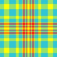 Sketch background pattern seamless, checkered plaid textile . Revival fabric check tartan texture in green and yellow colors. vector