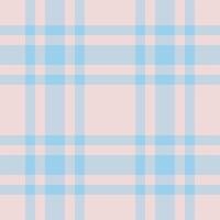 Conceptual fabric plaid, happy background seamless tartan. Scrapbook pattern check texture textile in light and cyan colors. vector