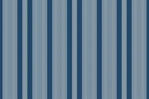 Contrast vertical textile, pure pattern seamless texture. Panjabi stripe lines fabric background in cyan and gainsboro colors. vector