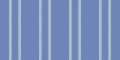 Eepetition lines pattern background, multicolored fabric seamless stripe. Woster texture textile vertical in blue and light goldenrod yellow colors. vector