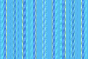 Femininity background textile, row seamless pattern lines. Cloor stripe texture fabric vertical in cyan and blue colors. vector