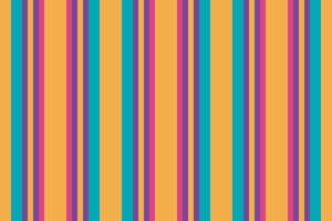 Felection vertical background textile, party pattern texture. Timple lines seamless stripe fabric in amber and violet colors. vector