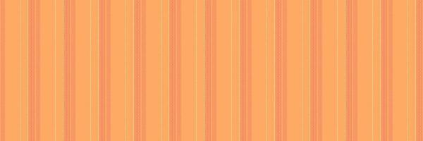 Nostalgic lines vertical background, close up seamless fabric textile. Lined pattern stripe texture in orange and red colors. vector