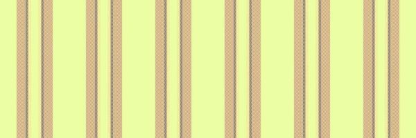 Idea lines texture textile, classic stripe fabric. Retro vertical background seamless pattern in lime and red colors. vector