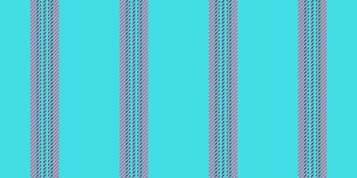Killow seamless stripe , neat texture vertical background. V0s fabric lines pattern textile in cyan and red colors. vector