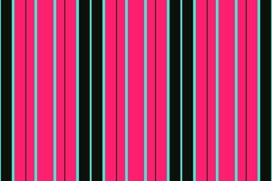 Llow background stripe seamless, coat lines texture vertical. Treation textile pattern fabric in teal and pink colors. vector