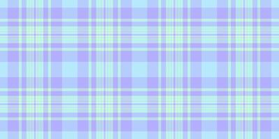 Present check seamless, decoration tartan texture plaid. New york fabric textile pattern background in light and indigo colors. vector