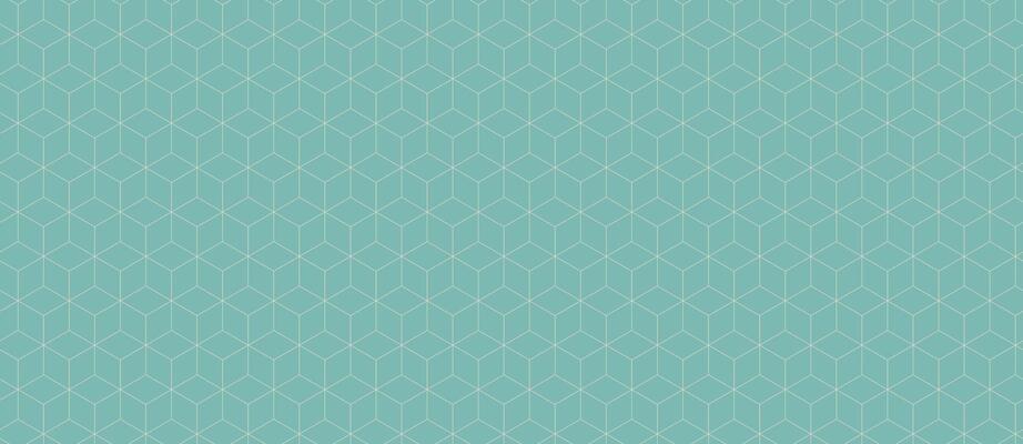 Elegant teal geometric pattern. Subtle, repeating cube design perfect for website backgrounds, presentations, or textile prints. Conveys sophistication, order, and connection.