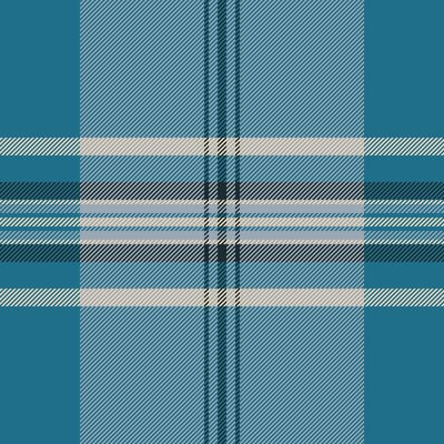 Sophisticated teal and grey plaid pattern. Ideal for textile design, fashion, or website backgrounds. The subtle color palette offers a sense of calm and understated elegance.