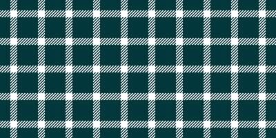 Elegant teal and white plaid pattern. Perfect for textile design, website backgrounds, or crafting projects. This seamless texture offers a sophisticated, timeless aesthetic. vector