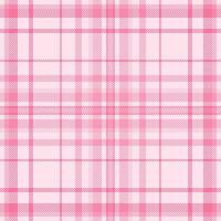 Delicate pink plaid pattern, perfect for backgrounds, textiles, or feminine designs. This subtle texture evokes feelings of softness and tranquility. vector