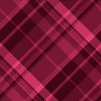 Age background plaid, geometry check texture tartan. Pop fabric seamless textile pattern in red and dark colors. vector
