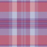 Elegant pastel plaid pattern. Soft pinks and purples create a delicate, versatile design perfect for fashion, stationery, or web backgrounds. Subtle texture and repeating motif add visual interest. vector