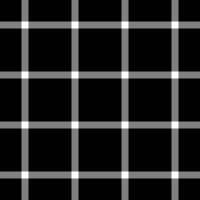 Sleek black and white grid pattern. Perfect for modern design projects, backgrounds, and textiles. The minimalist aesthetic conveys order, structure, and sophistication. vector