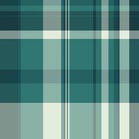 Elegant teal and cream plaid pattern. Perfect for textile design, website backgrounds, or stationery. This sophisticated, geometric design evokes feelings of calm and order. vector