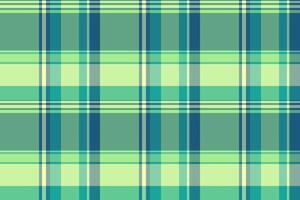 Vibrant green and teal plaid pattern. Perfect for textile design, website backgrounds, or crafting projects. This fresh, modern design evokes feelings of nature and tranquility. vector