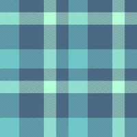 Sensual check background tartan, royalty pattern texture textile. Geometrical fabric seamless plaid in cyan and light colors. vector