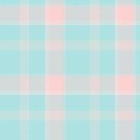 Soft pastel plaid pattern in delicate shades of pink, light blue, and grey. Ideal for textile designs, website backgrounds, or crafting projects. vector