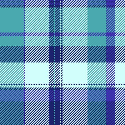 Cool teal and navy plaid pattern. Perfect for textile design, website backgrounds, or crafting projects. This refreshing, geometric design evokes feelings of calm and sophistication.