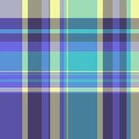 Cool tartan texture, luxurious background fabric seamless. Us check pattern textile plaid in indigo and pastel colors. vector