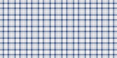 Backdrop fabric textile, tie pattern seamless check. Irish tartan plaid texture background in white and blue colors. vector