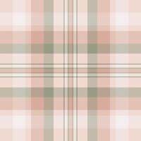 Subtle blush pink and sage green plaid pattern. Perfect for textile design, website backgrounds, or stationery. A soft, calming aesthetic evokes feelings of serenity and warmth. vector