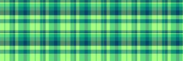 Online tartan background texture, collage fabric seamless check. Magazine textile plaid pattern in green and teal colors. vector