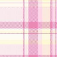 Diverse background plaid check, wedding seamless pattern. Tile fabric tartan texture textile in ivory and light colors. vector