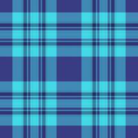 Vibrant teal and navy plaid pattern. Perfect for textile design, fashion, website backgrounds, or any project needing a stylish, geometric texture. vector
