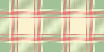 Blanket seamless texture background, geometry plaid tartan pattern. Independence day check fabric textile in light and pastel colors. vector