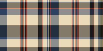 Serene fabric background, tiny seamless textile plaid. Stitched texture tartan check pattern in pastel and grey colors. vector