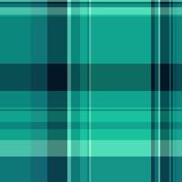 Style texture seamless fabric, mix pattern check . Poncho tartan background textile plaid in teal and cyan colors. vector