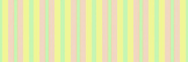 Retro textile pattern , dining background lines seamless. Ragged stripe fabric vertical texture in lime and light colors. vector