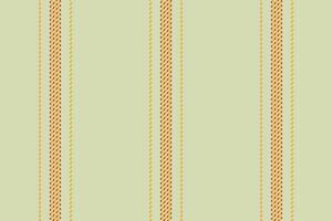 Industrial lines texture background, podium pattern seamless textile. Many stripe vertical fabric in light and amber colors. vector