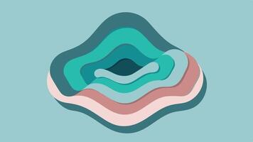 Minimalist Abstract Background with Geometric Shapes and Soft Colors vector
