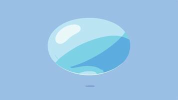 Minimalist Abstract Background with Smooth Gradient vector