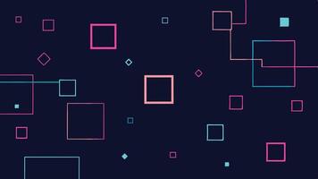 Neon Glow Shapes on a Dark Background with a Futuristic and Modern Design vector