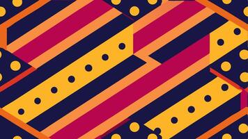 Trendy Seamless pattern with Diagonal Stripes in a Minimalist Style vector