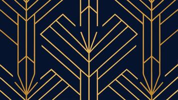 Seamless Art Deco Inspired Pattern with Elegant Design for Luxury and Modern Backgrounds vector