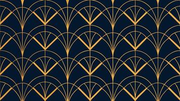 Seamless Art Deco Pattern with Elegant Geometric Design for Luxury and Modern Backgrounds vector