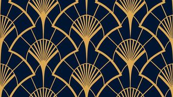Seamless Art Deco Inspired Pattern with Geometric Design for Luxury and Modern Backgrounds vector