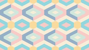 Seamless Interlocking Pattern Design in Modern Abstract for Background or Fabric vector